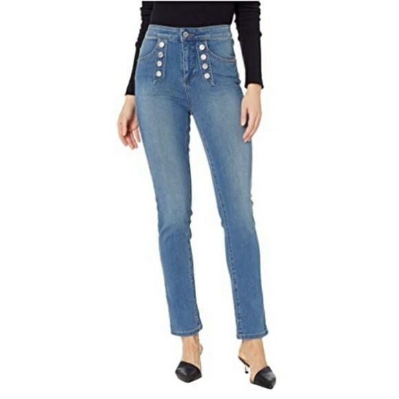1. State Denim - 1. State high rise skinny jeans